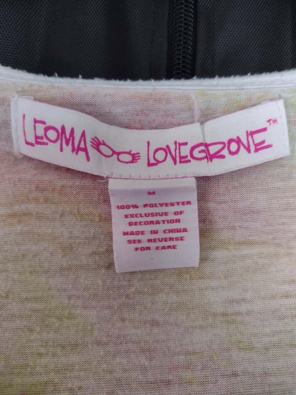Leoma Lovegrove Tropical Fish Colorful Medium Top - Picture 6 of 6
